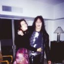 Ace Frehley and Wendy Moore