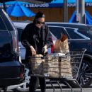 Gal Gadot – Seen with a family member at Gelson’s Market in Los Angeles