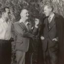 Glenway Wescott and Monroe Wheeler with Somerset Maugham