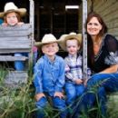 Family of Ree Drummond,  Papa off at work on the Ranch