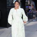 Alicia Quarles – Cast members on the set of Good Morning America in New York