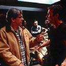 Director Dean Parisot and Tim Allen on the set of Dreamworks' Galaxy Quest - 12/99
