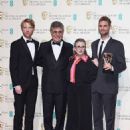 Domhall Gleeson and Carrie Fisher - The EE British Academy Film Awards (2016)