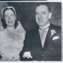 1953 Washington DC Senator Joseph McCarthy and His Bride at Reception Wire Photo