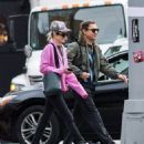 Alison Mosshart – With Jamie Hince are spotted out in New York