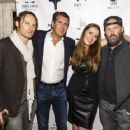 Chris Stills, Michael Capponi, Tatianna Brunetti and Fred Durst attend the InList's Oscars Event at Mari Vanna Los Angeles on February 22, 2015 in West Hollywood, California.