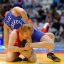 Azerbaijani female sport wrestlers