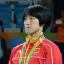 Chinese female sport wrestlers