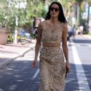 Rebecca Mir – Seen at the Croisette during 75th Cannes Film Festival