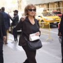 Joy Behar – Seen exiting The View show in New York