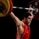 Armenian male weightlifters