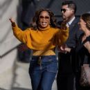 Oprah Winfrey – Arriving to Jimmy Kimmel Live