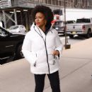 Jenifer Lewis – Arriving at CBS studios for the Drew Barrymore show in New York