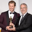 Chris Hemsworth and Skip Lievsay At The 86th Annual Academy Awards (2014)