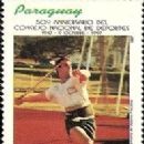 Paraguayan male javelin throwers
