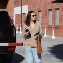 Gal Gadot – Is seen as she headed to a spa in Beverly Hills