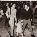 Catherine Spaak and Fabrizio Capucci with their daughter Sabrina