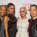 Master of the Mix judge Amber Rose attends Amber Rose, Kid Capri, Vikter Duplaix, and Cast celebration for the Premiere of Smirnoff's Master of the Mix in New York City - November 3, 2011