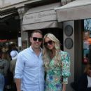 Rosanna Davison – Pictured with her husband Wes Quirke in Dalkey – Dublin