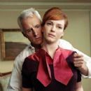 John Slattery and Christina Hendricks