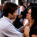 David Duchovny and Minnie Driver