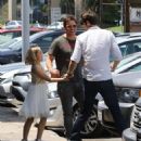Peter Facinelli Lunches With Daughter and Dave Abrams - June 15, 2016