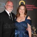 Tricia Cast and husband Bat McGrath at the Emmy Awards - June 19,2010
