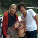 Mike D and Tamra Davis with their children