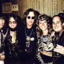 November 28, 1974 John and May at Elton John's concert at the Madison Square Garden and backstage