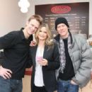 Kyra Sedgwick & Kevin Bacon Visit Stogo Ice Cream Shop