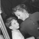 Peter Lewis with mother Loretta Young