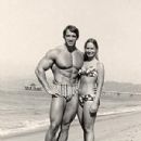 Arnold Schwarzenegger and Barbara Outland Baker