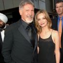 Calista Flockhart and Harrison Ford