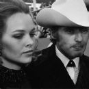 Dennis Hopper and Michelle Phillips