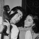 Joan Collins and Maxwell Reed