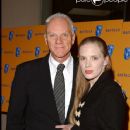 Kelley Kuhr and Malcolm McDowell