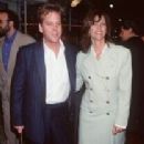 Kelly Winn and Kiefer Sutherland