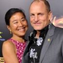 Laura Louie and Woody Harrelson