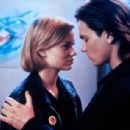 River Phoenix and Samantha Mathis