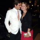 Roger Federer and Miroslava Vavrinec