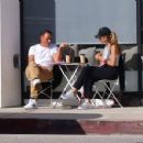Maria Menounos – Steps out for a coffee in Los Angeles