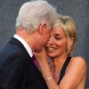 Bill Clinton and Sharon Stone
