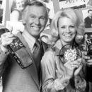 Johnny Carson and Angie Dickinson