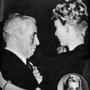 Carole Landis and Charlie Chaplin
