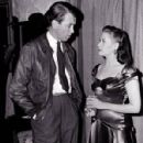 Jimmy Stewart and Yvonne De Carlo