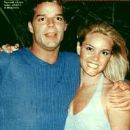 Ricky Martin and Adriana Biega