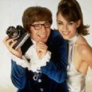 Mike Myers and Elizabeth Hurley