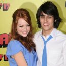 Emma Stone and Teddy Geiger