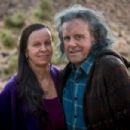 Linda and Donovan Leitch photographed in Joshua Tree in December 2015. | Kim Stringfellow