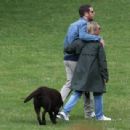Lisa Armstrong – With new boyfriend in a park in West London